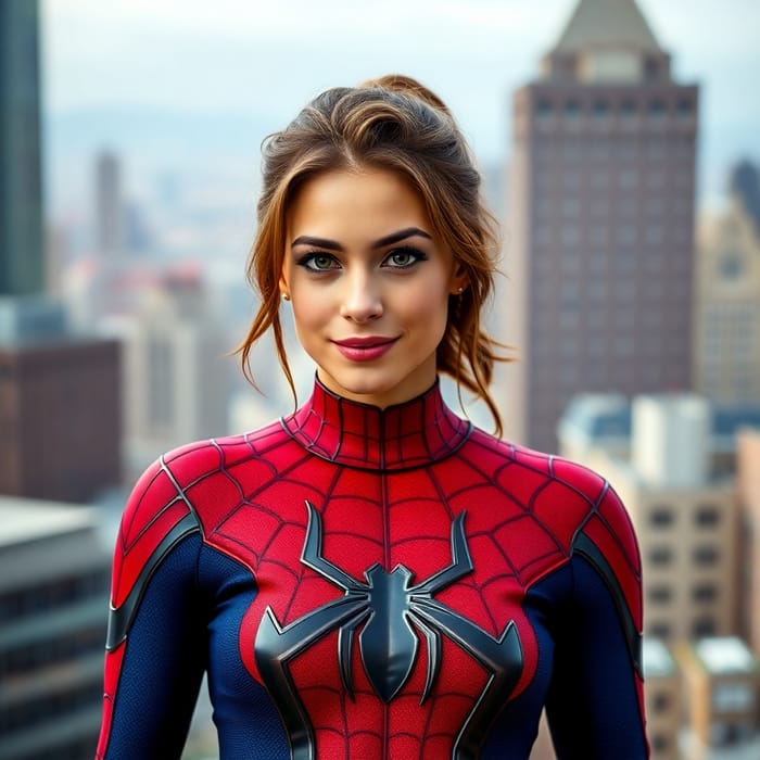 Yasmin Scott in a Spider-Man Suit: Stunning Photoshoot