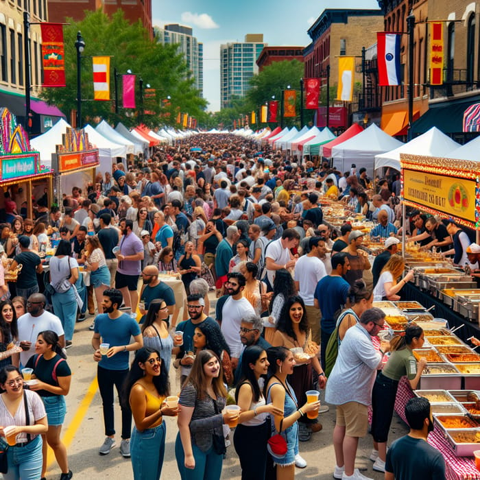 Food Festival in Midwestern City: Culinary Delights & Cultural Diversity