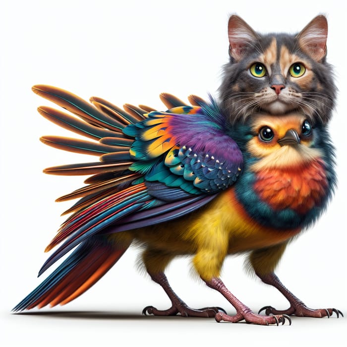 Cat Bird Creature | Mythical Fairy Tale Being