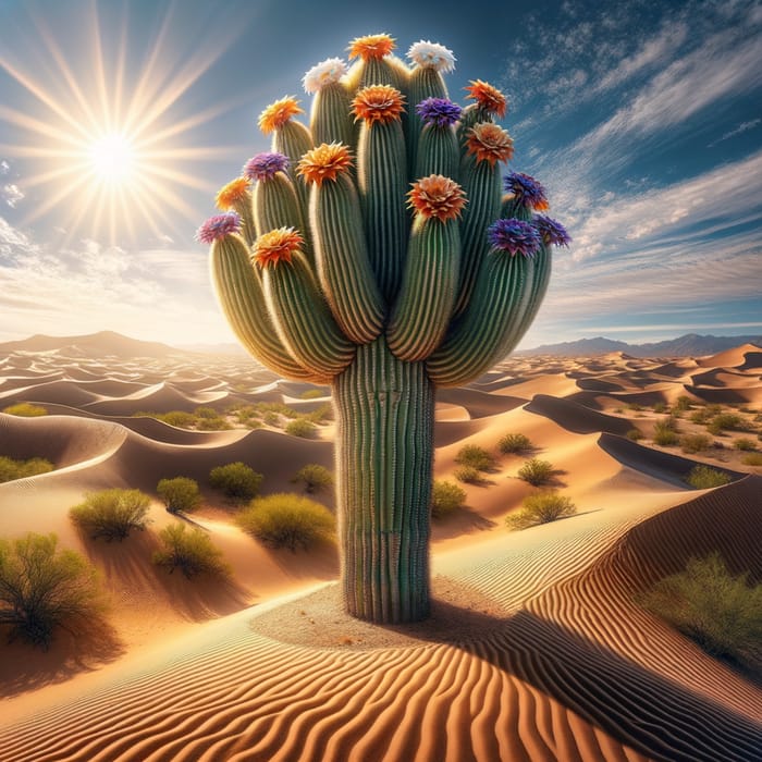 Stunning Cactus Landscapes in the Southwestern Desert