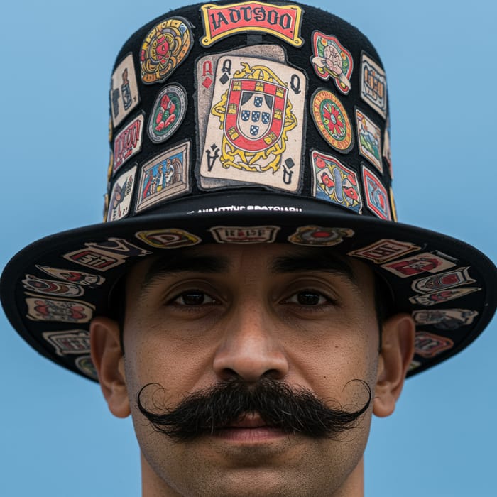 Portuguese D Ace Hat Tattoo Inspiration