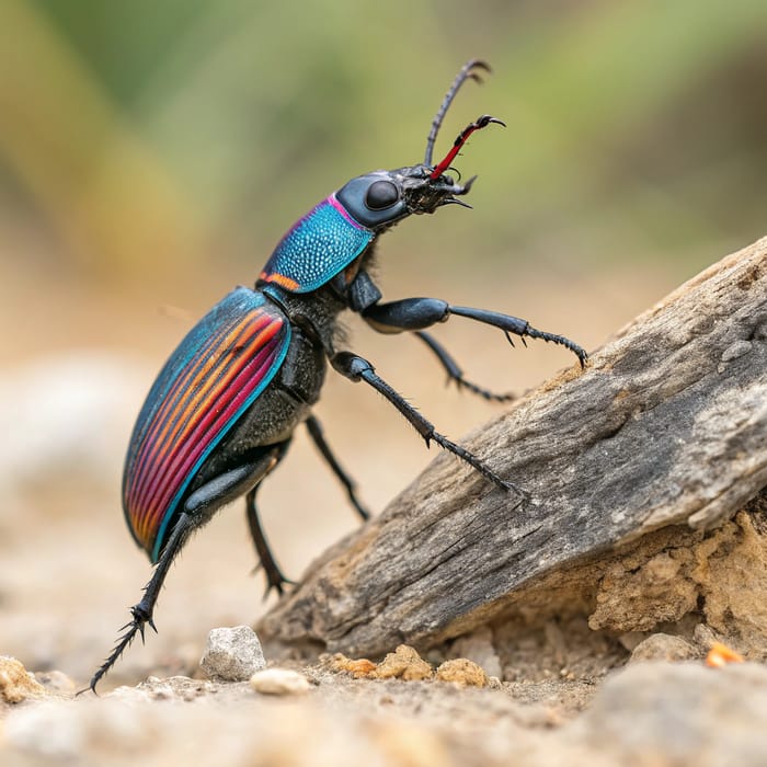 Alien Insectoid Being: Nature's Majestic Precision Alien Insectoid Being: Nature's Majestic Precision