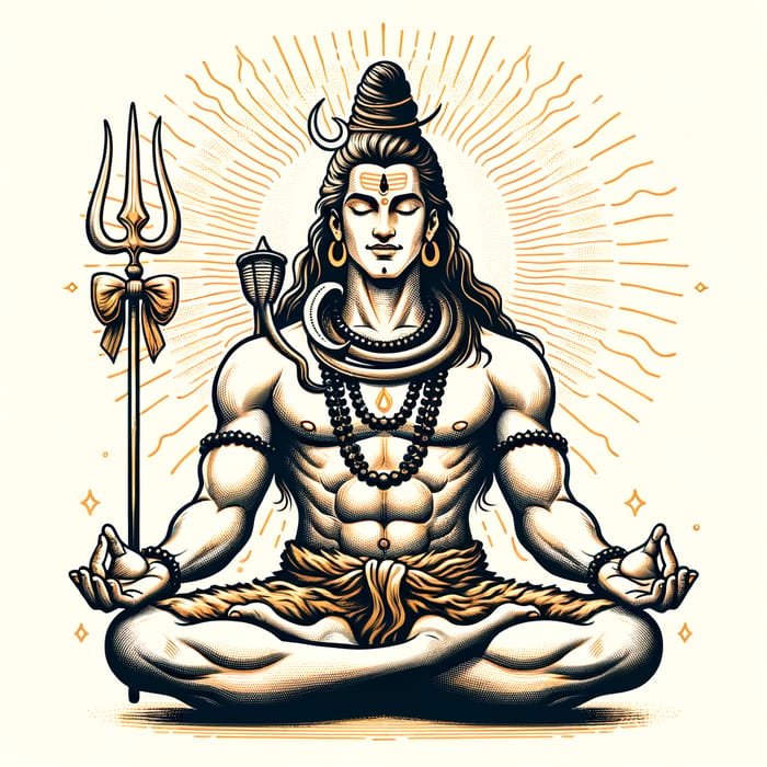 Lord Shiva | Peaceful Meditation & Divine Vigour