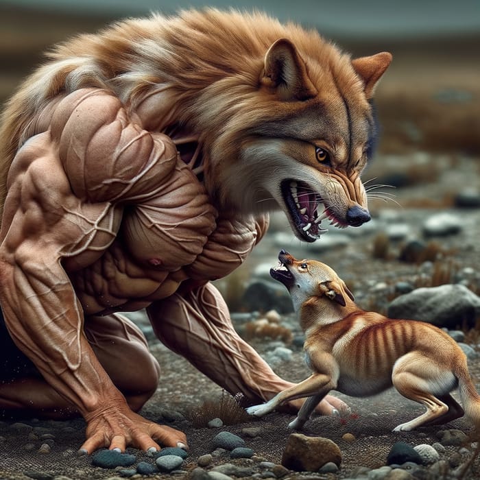 Strong Cat vs. Strong Dog: Epic Animal Battle