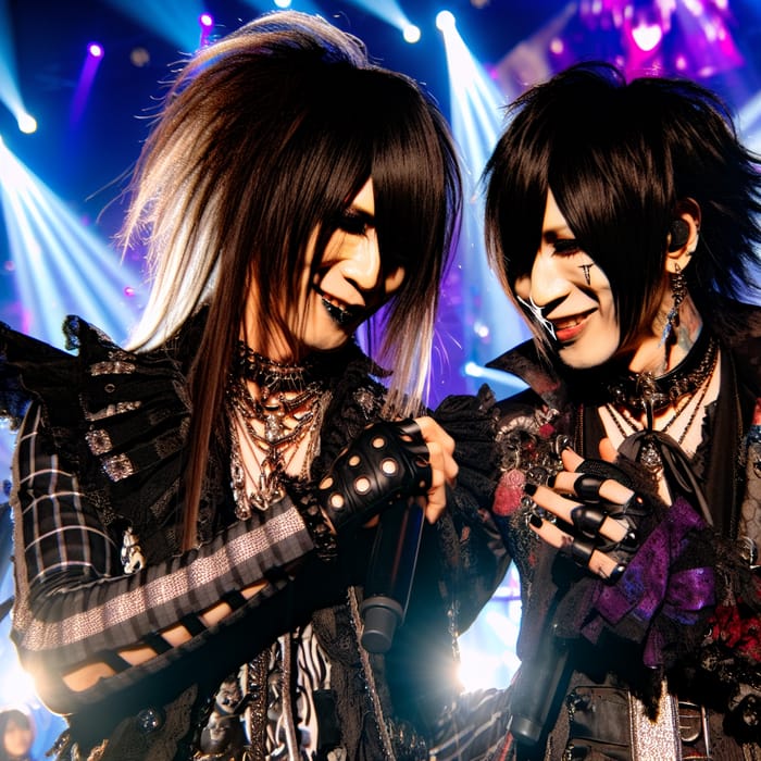 Mana-sama and Gackt Kamui: Visual Kei Legends Unite