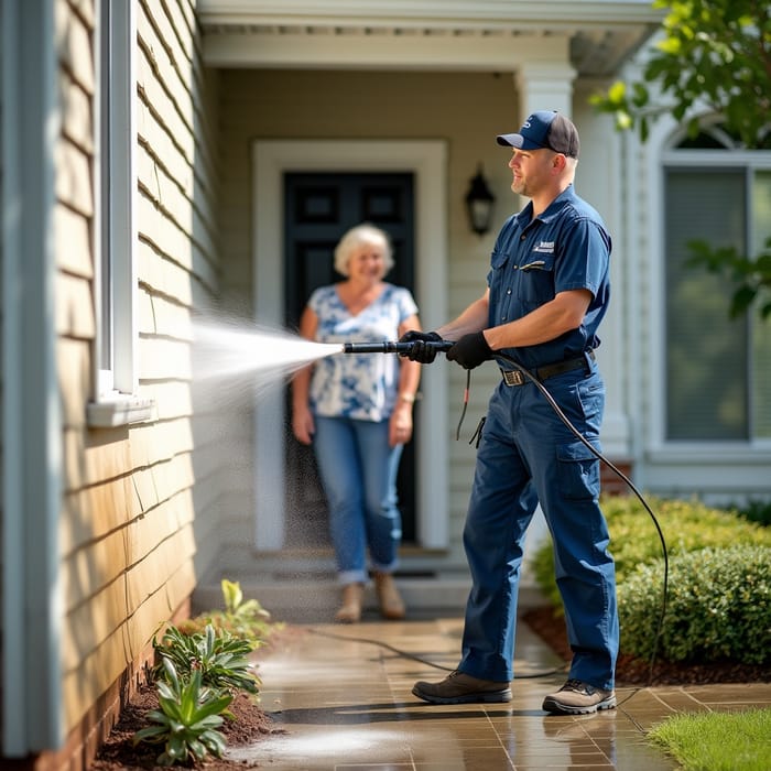 Expert Pressure Washing Service for a Clean Home