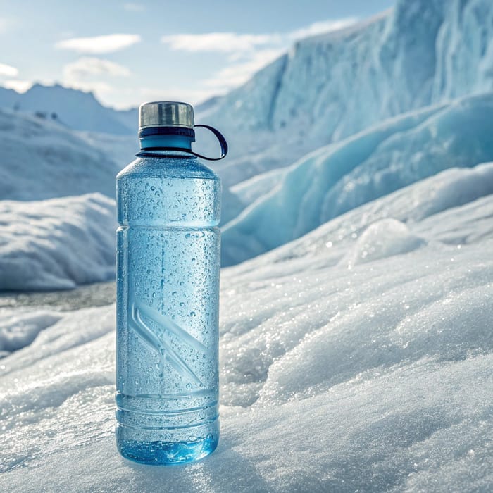 Arctic Glacier Water Bottle - Stay Hydrated Anywhere