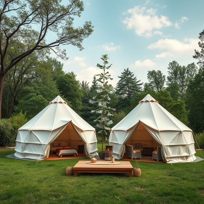 Stunning Glamping: Nature Meets Wealth