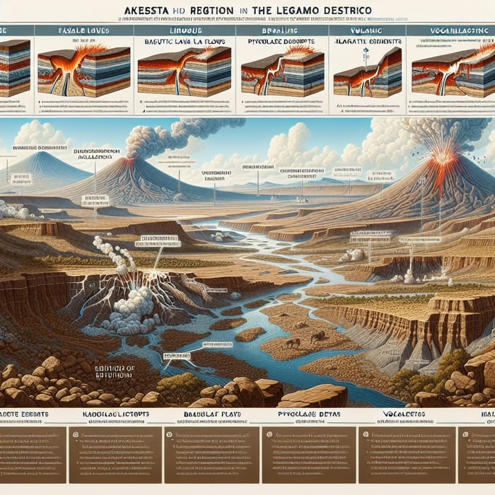 Illustrating the Oligocene Geology of Akesta, Legambo District, Ethiopia