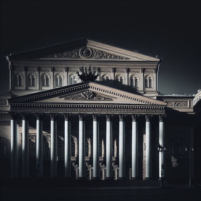 Bolshoi Theatre Architecture and Columns