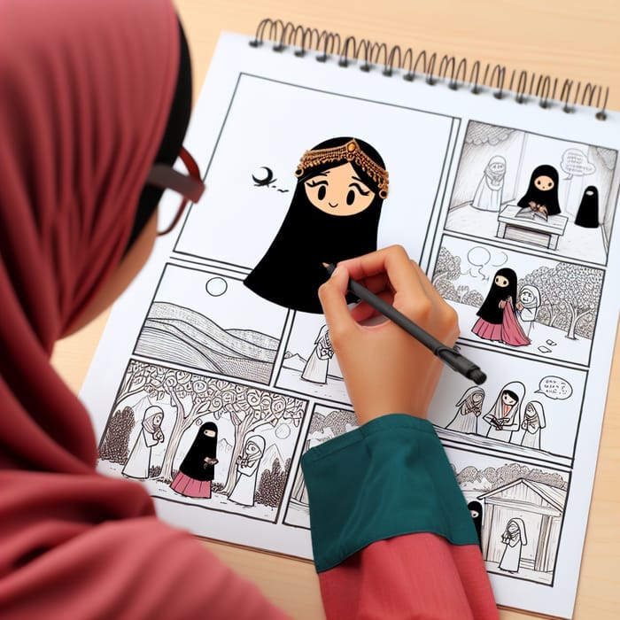 The Veiled Lady: A Comic Strip Legend of La Dama Tapada