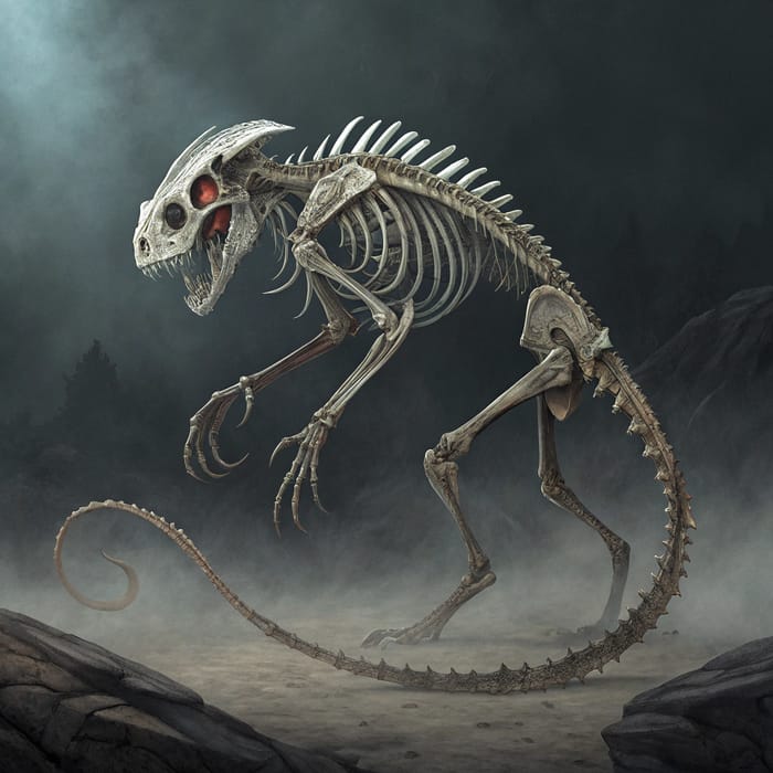 Chameleon Skeleton Monster: A Unique Creature