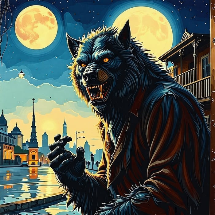 Werewolf in New Orleans: Legends Under the Full Moon