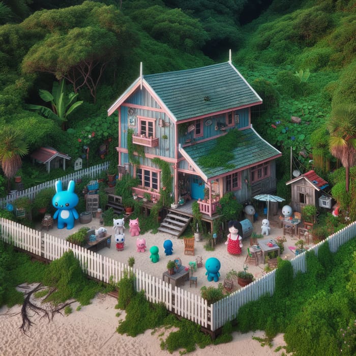 Lilo and Stitch Inspired Beachfront Cottage