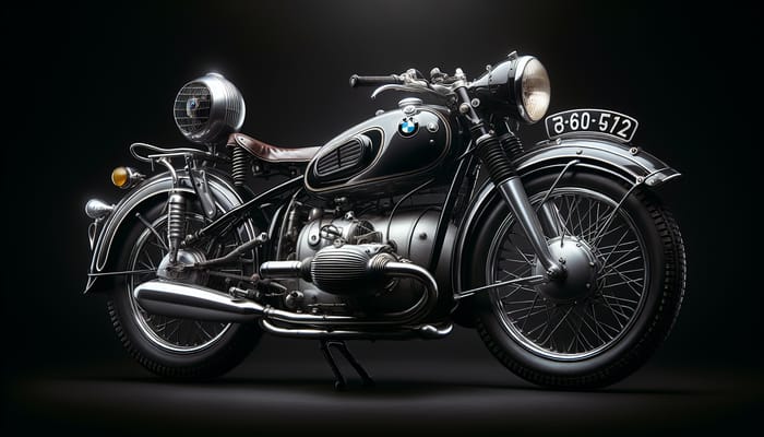 1960 BMW R60/2 Detailed Motorcycle | Classic Features