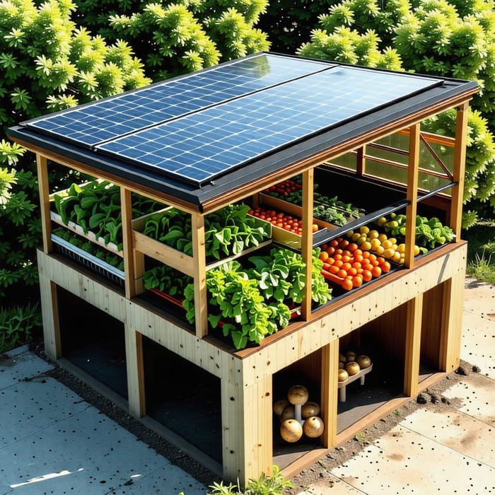 Innovative Underground Greenhouse Design