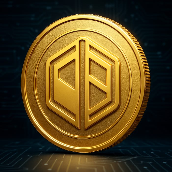 Realistic Gold Cryptocurrency Coin Design Realistic Gold Cryptocurrency Coin Design