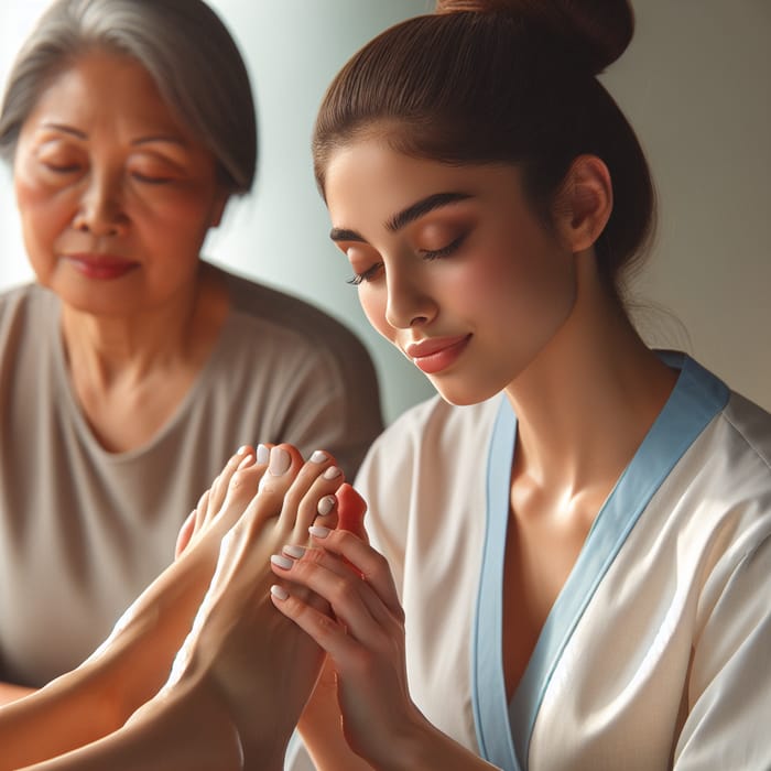 Tranquil Foot Massage Experience