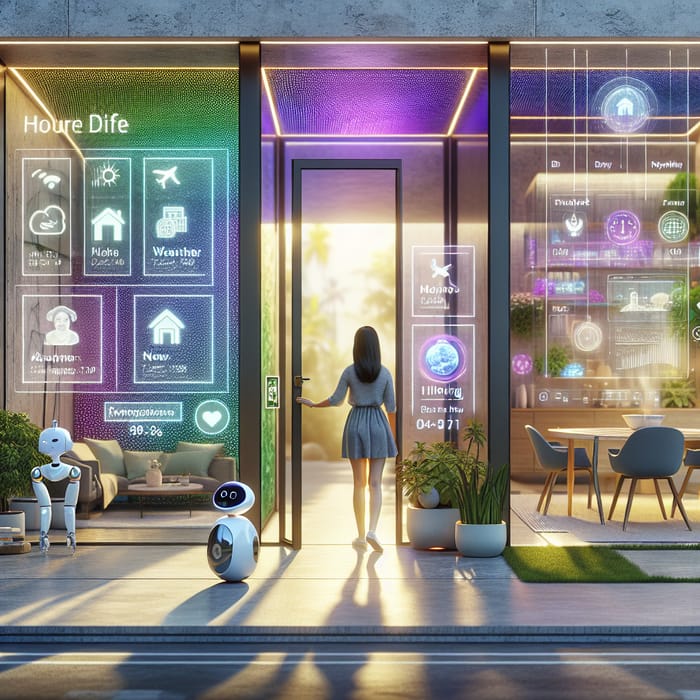 Futuristic Smart Home: A Glimpse into Tomorrow