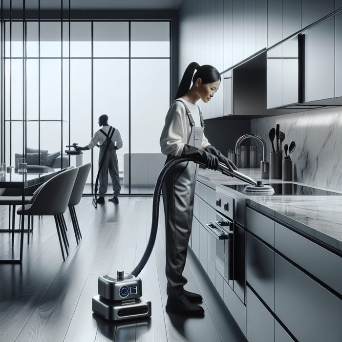 Modernist In-Home Cleaning Service | Sleek & High-Tech Solutions