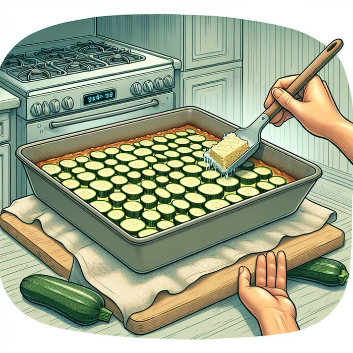 Delicious Zucchini Bake Recipe in 8-Inch Dish