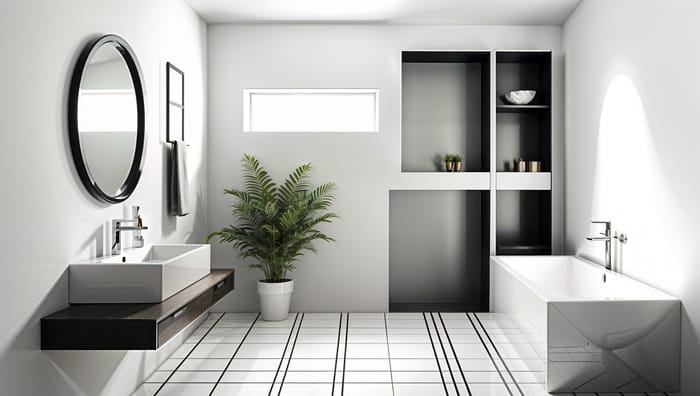 Minimalist Bathroom Design Ideas | Serenity & Functionality