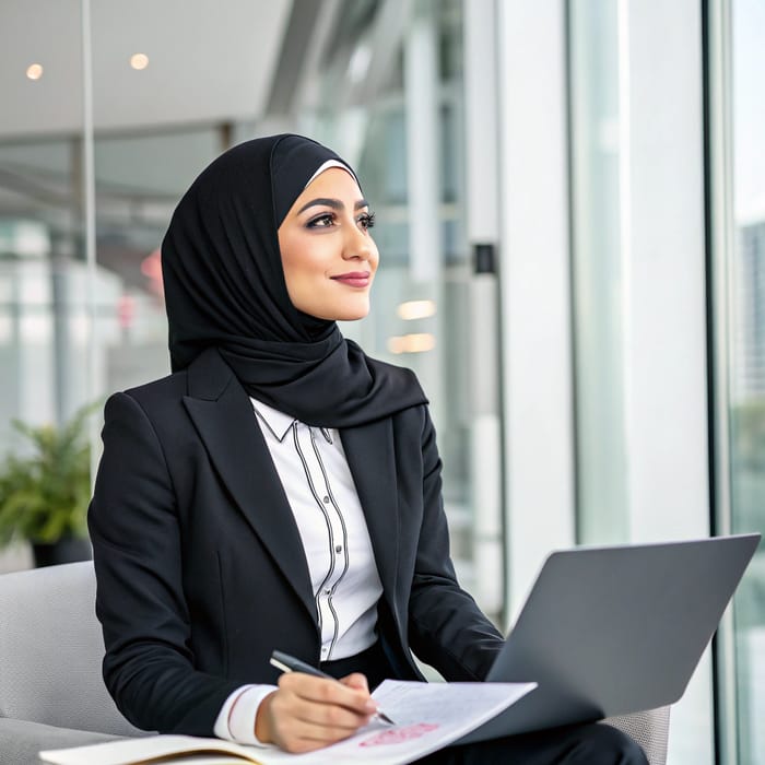 Female Muslim Professional: Empowering Success