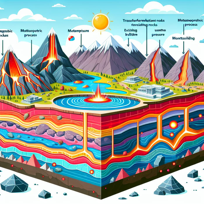 Endogenic Processes: Understanding Metamorphism, Magmatism & Mountain Formation