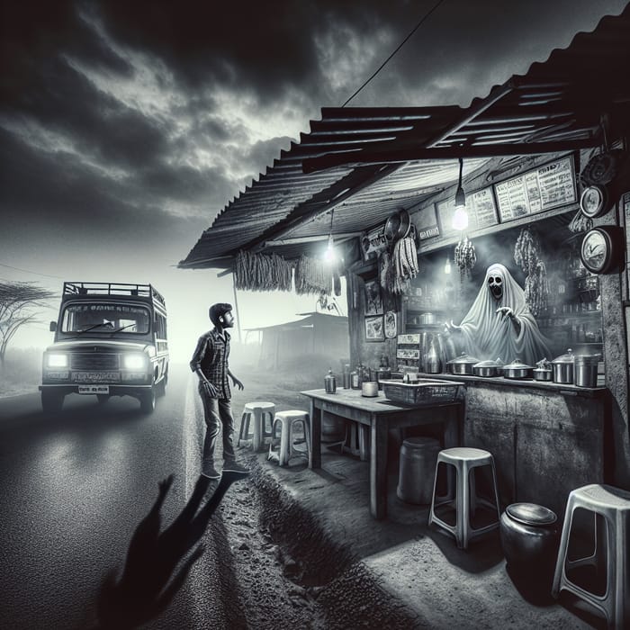 Chilling Noir: Indian Roadside Restaurant Horror