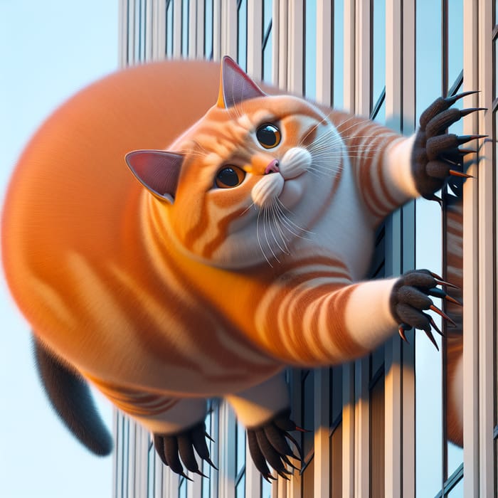 Realistic Cat-Spider Climbing Wall | Aesthetics & Beauty