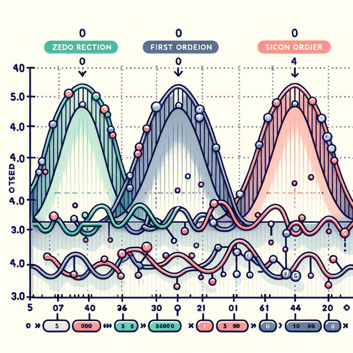 Enzyme Reaction Kinetics: Zero, First & Second Order Graph