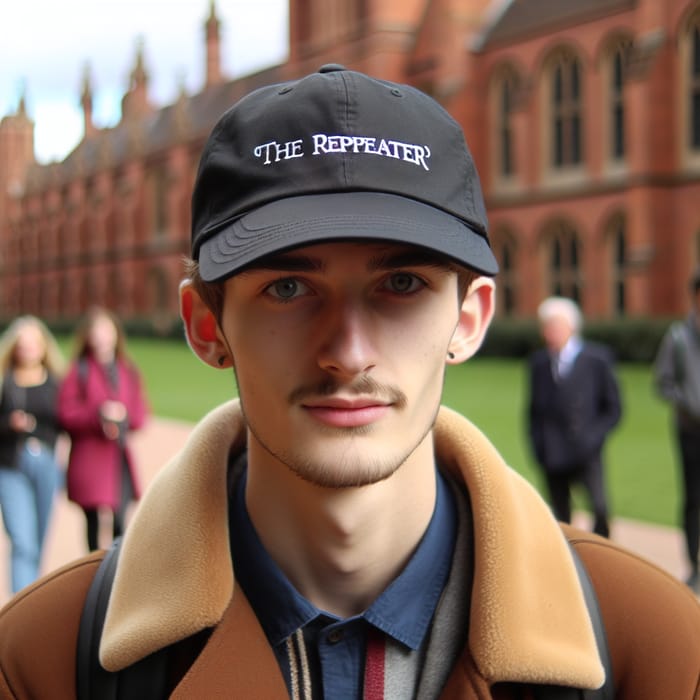 The Recursante University Student with Black Cap