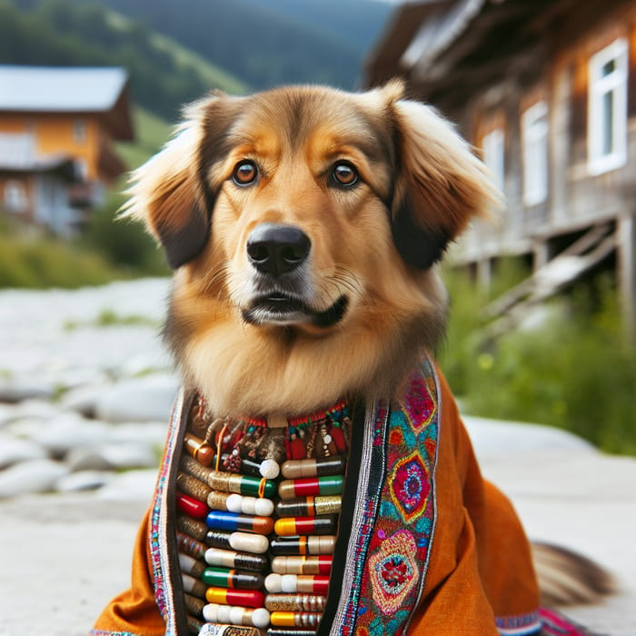 Jake the Dog Dressed as Medicine Man