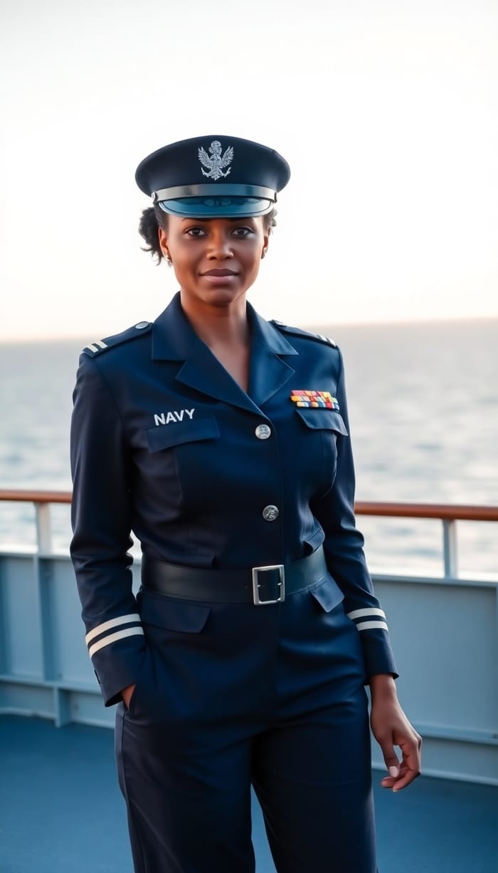 Black Female Navy Chief: Empowering Leadership