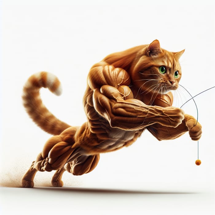 Vitality and Strength: Energetic Cats in Action