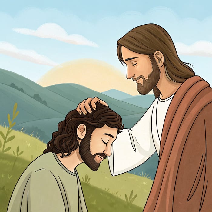 Jesus Heals the Gerasene Man - A Miracle Depicted