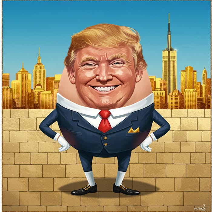 Humpty Dumpty Meets Trump: A Creative Mashup