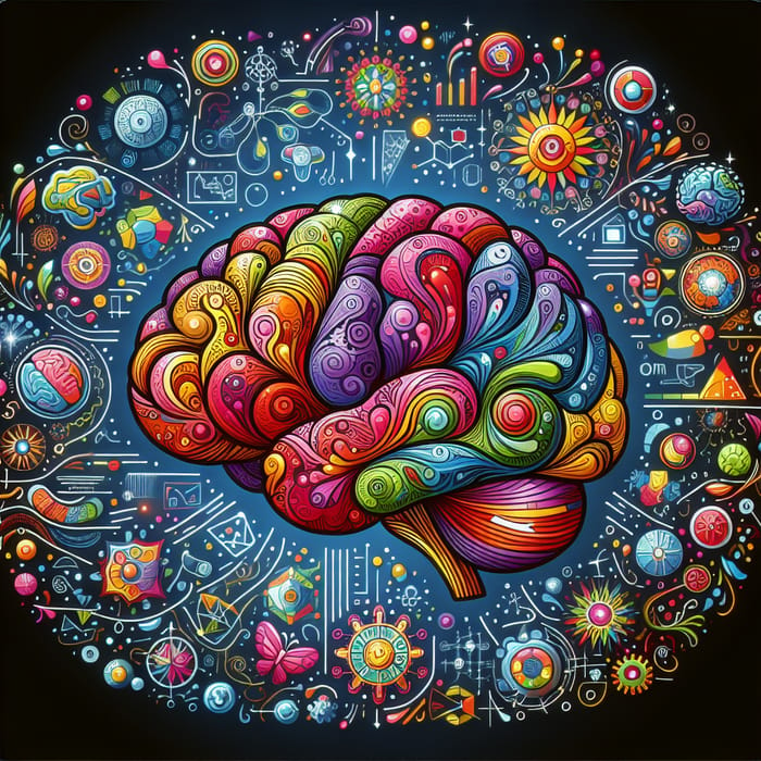 Discover the Colors of the Human Brain's Functions