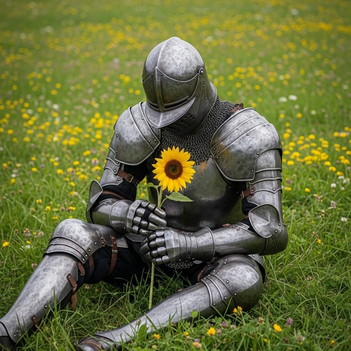 Brokenhearted Knight in Green Field Brokenhearted Knight in Green Field