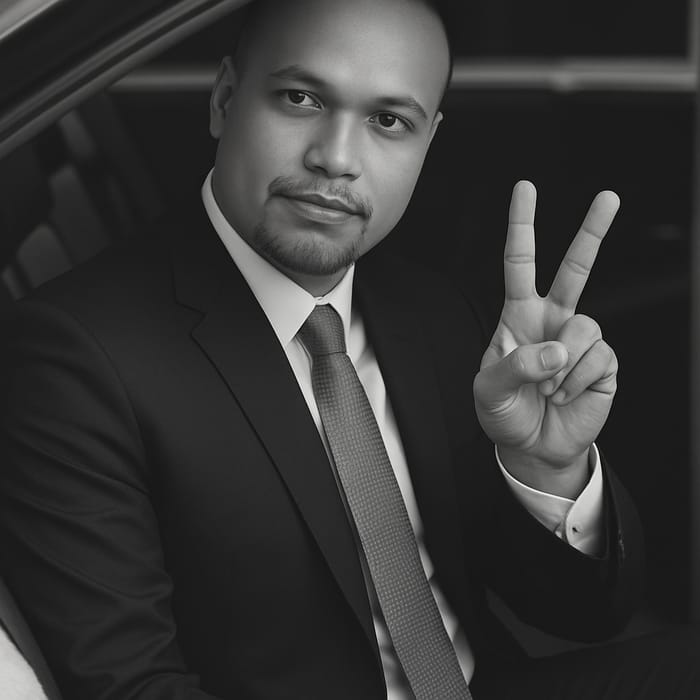 Peace Hand Symbol - Sign of Tranquility