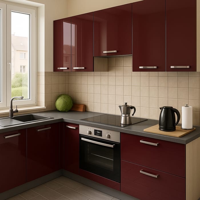 Stylish Burgundy Kitchen Design Ideas Stylish Burgundy Kitchen Design Ideas
