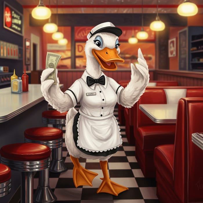 Charming Duck Waitress: An Unforgettable Experience