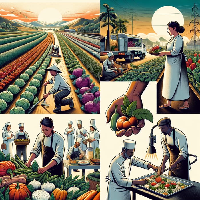 FreshMenu's Farm-to-Table Visual Journey: Sourcing Freshness