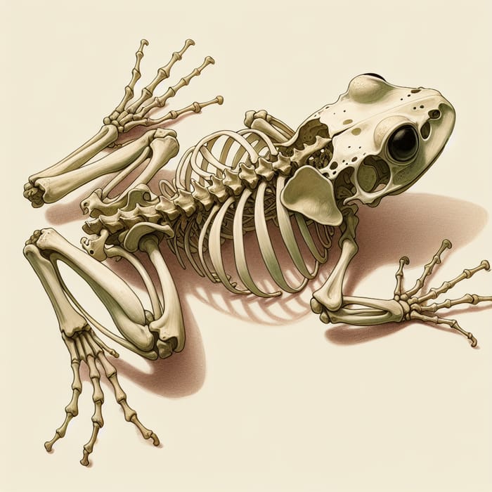 Frog Skeleton Anatomy: Discover Rana Esqueleto