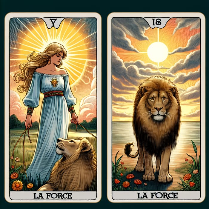 La Force Tarot Card: Inner Strength and Power