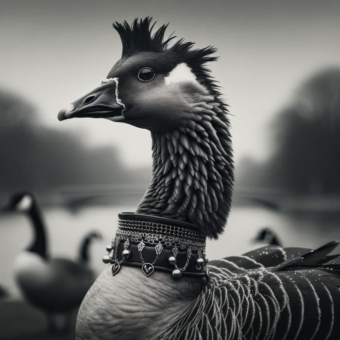 Goth Goose: Elegant Punk Style & Charm