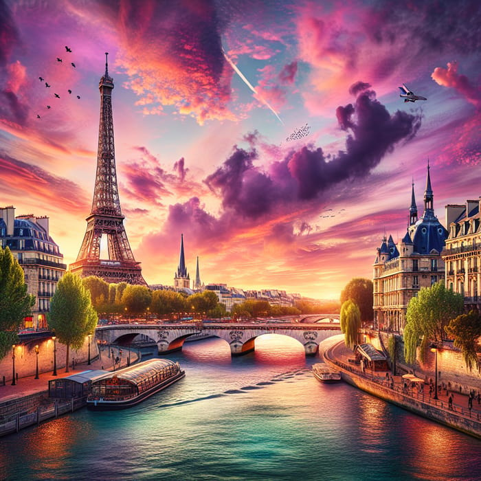 Experience the Romance of Paris at Sunset