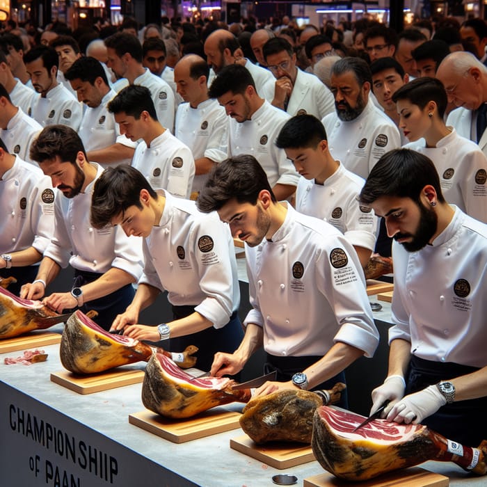 Spain Ham Carving Championship: Traditional Iberico Delight