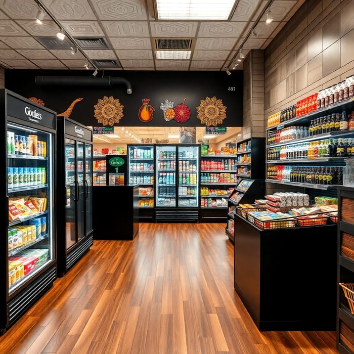 Upscale Convenience Store with Modern Design