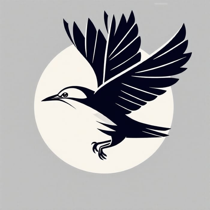 Elegant Modern Bird Logo Design Inspiration